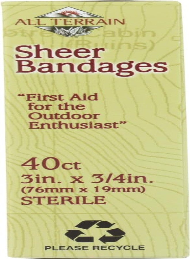 All Terrain Bandage Sheer 3/4In X 3In 40 Ct - Image 2
